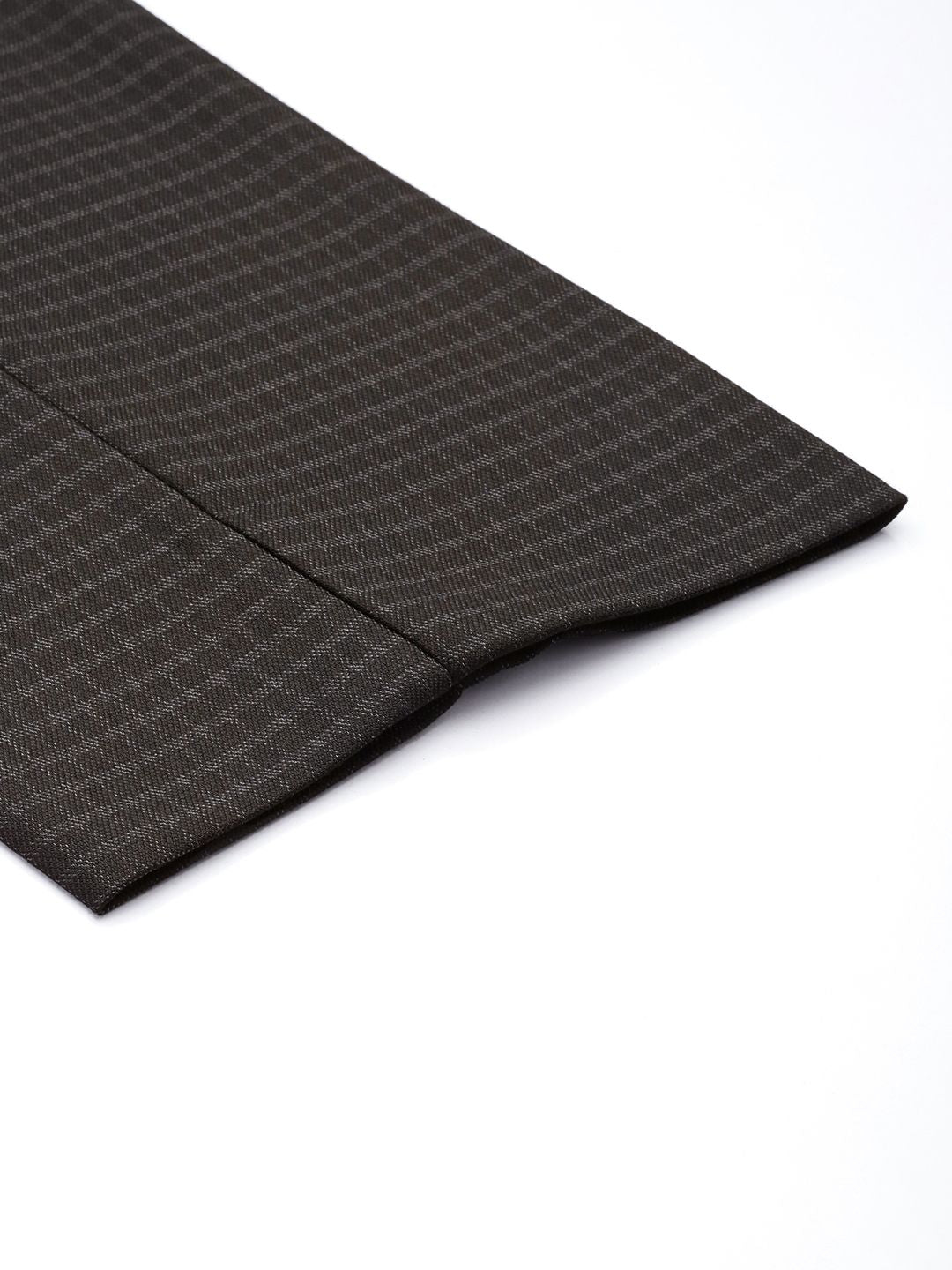 Park Avenue Men Checked Super Slim Fit Formal Trousers