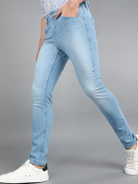 Urbano Fashion Men Light Fade Stretchable Jeans