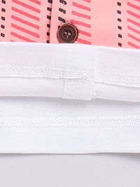 Moms Love Infant Boys Printed Pure Cotton Shirt with Joggers