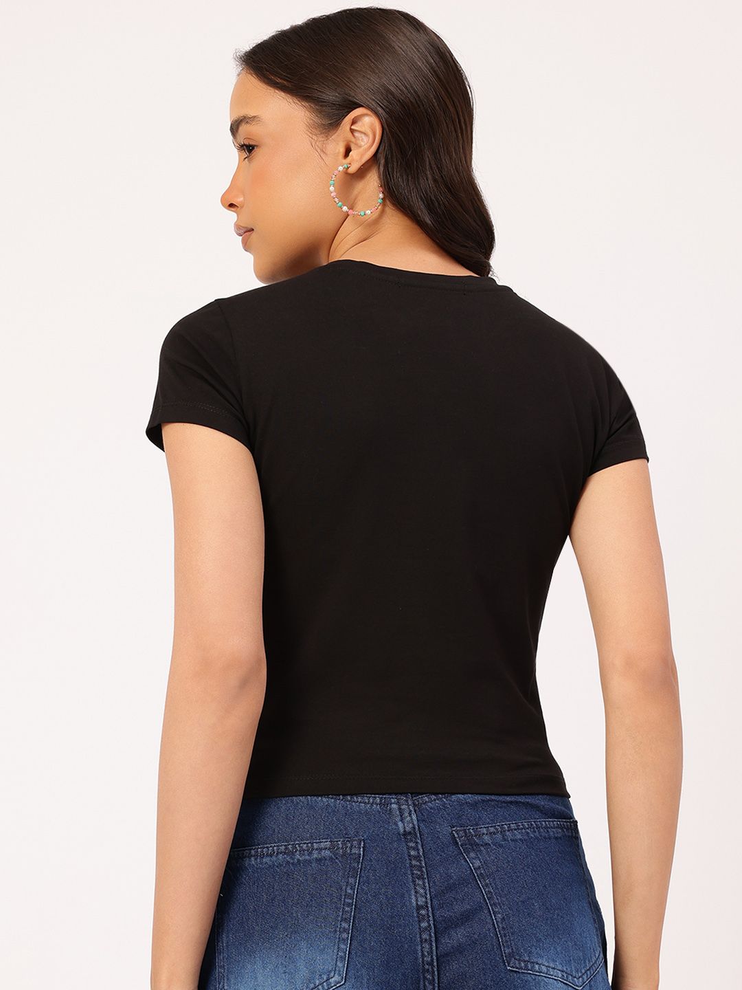 DressBerry Street Savvy Lightweight Luxury 90's Cotton Tee