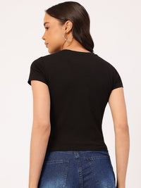 DressBerry Street Savvy Lightweight Luxury 90's Cotton Tee