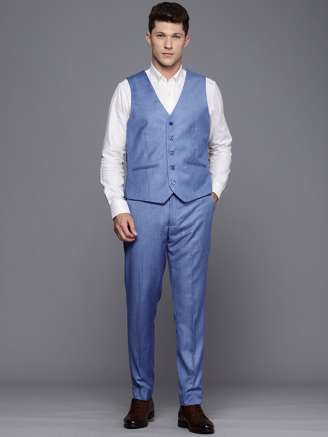 Raymond Contemporary Fit 3 Piece Party Suit