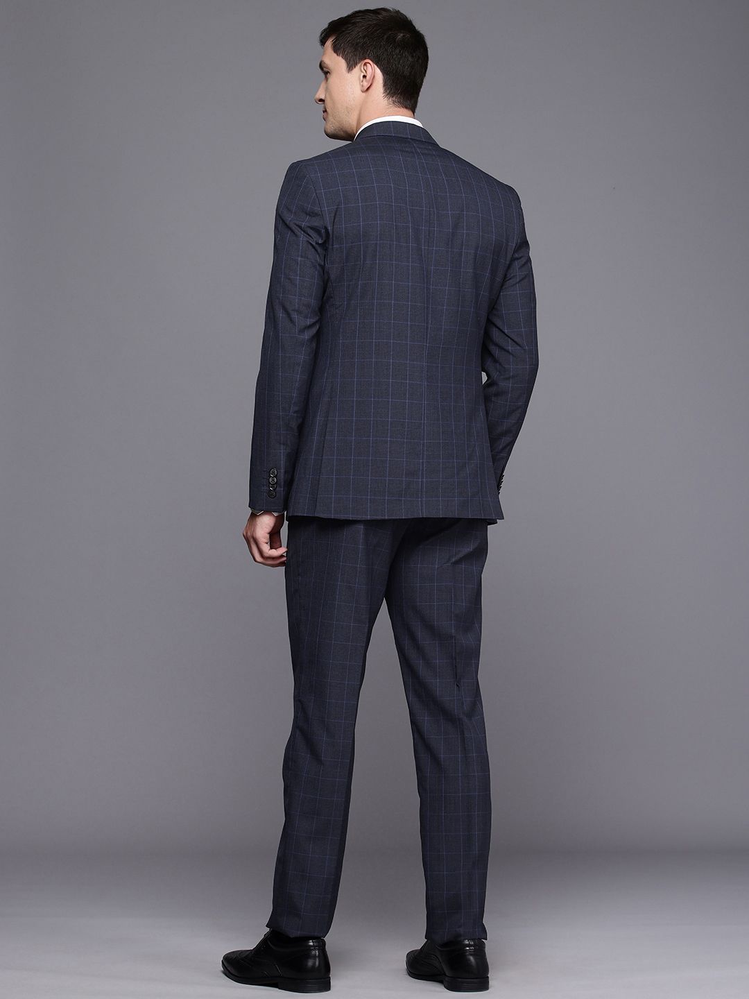 Raymond Checked Single Breasted Contemporary Fit 2-Piece Formal Suit