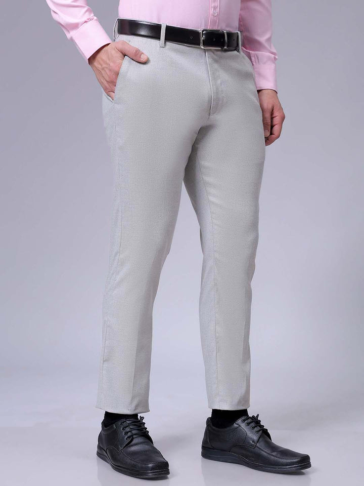 The Indian Garage Co. X Luxe Men Slim Fit Formal Trousers