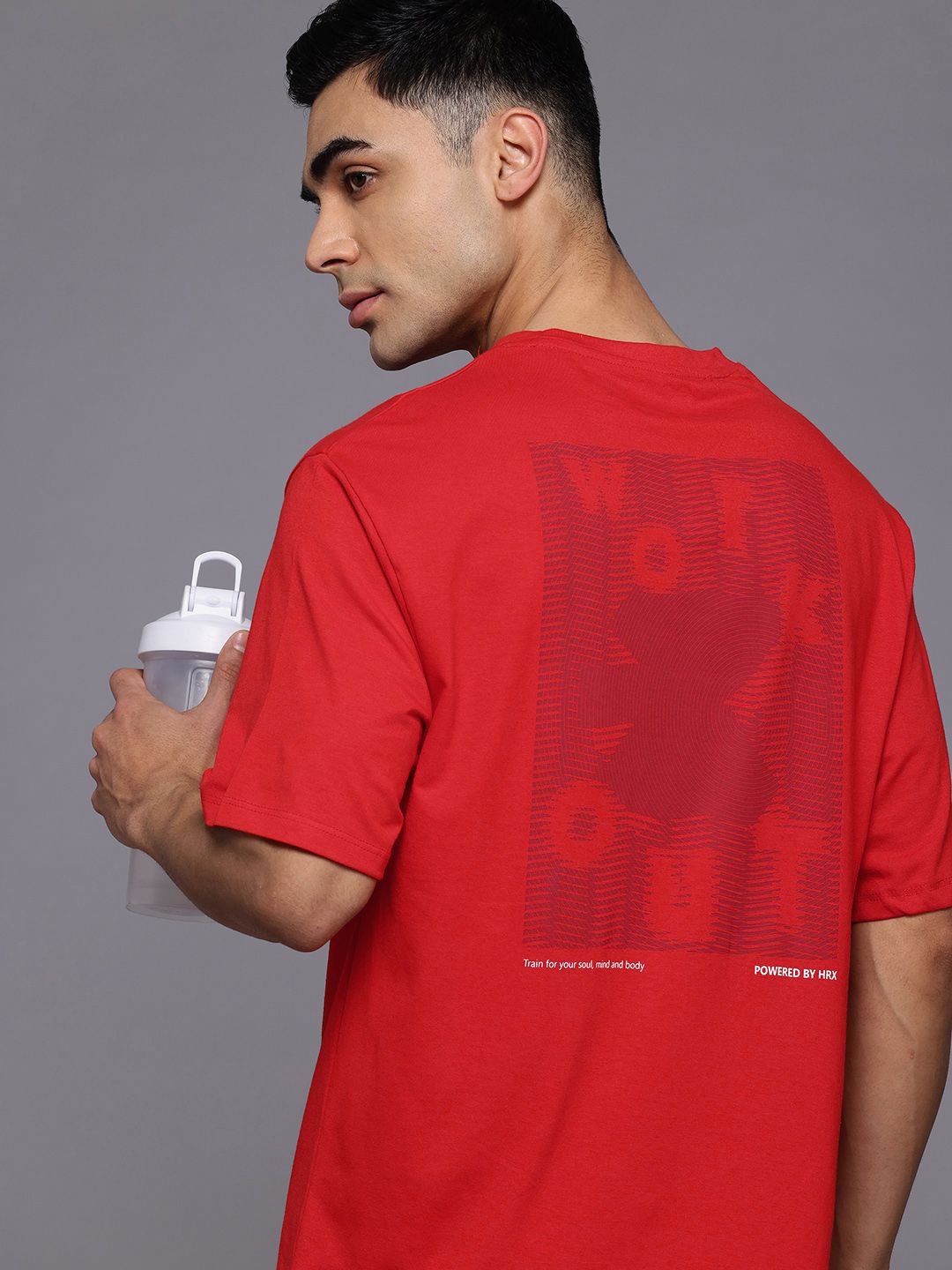 HRX by Hrithik Roshan Graphic Printed T-shirt
