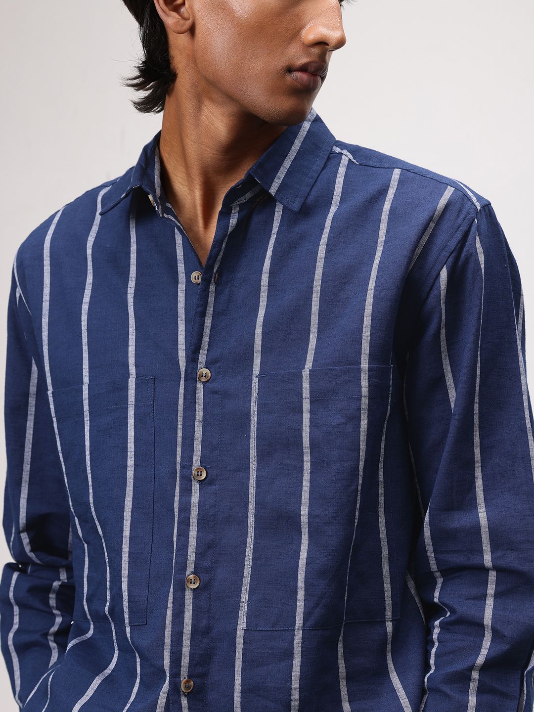 ether 365 Essentials Striped Casual Shirt