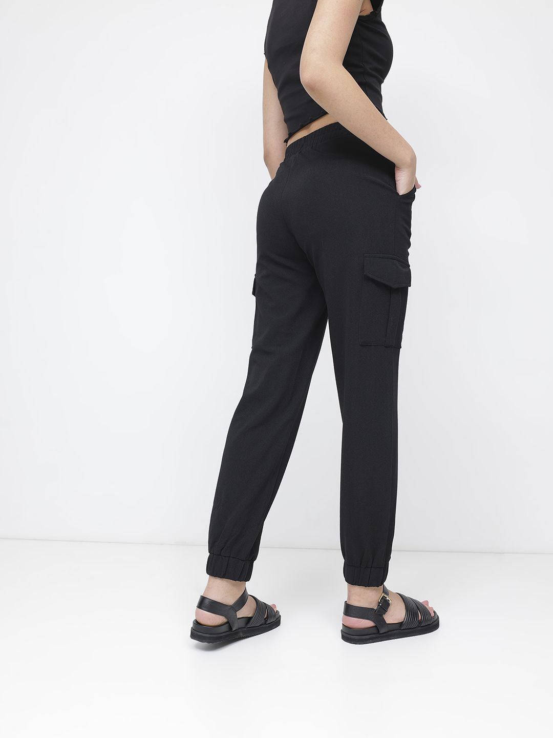 DressBerry Women Utilitarian Chic Joggers
