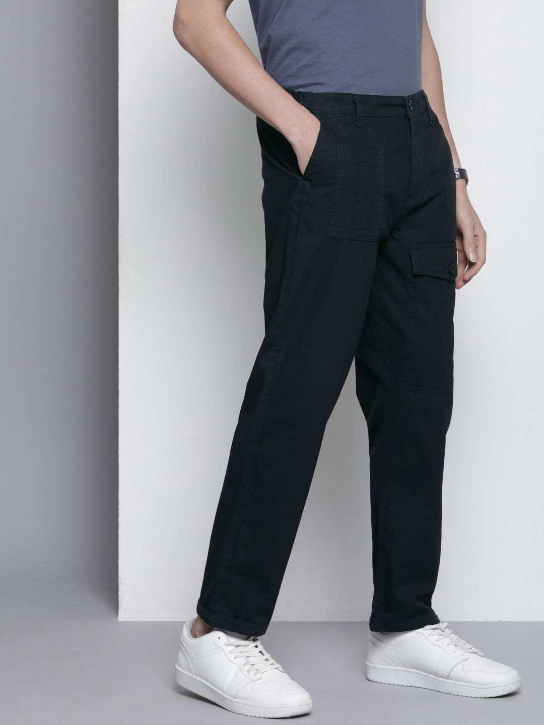 The Indian Garage Co Relaxed Chinos Trousers
