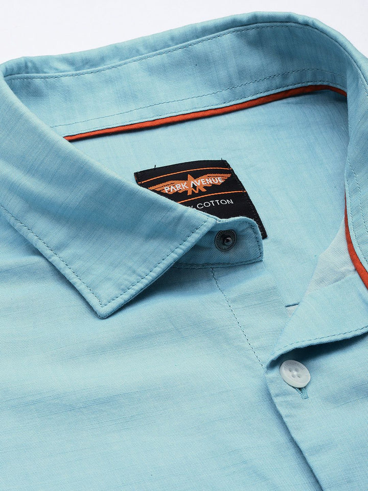 Park Avenue Slim Fit Opaque Pure Cotton Casual Shirt