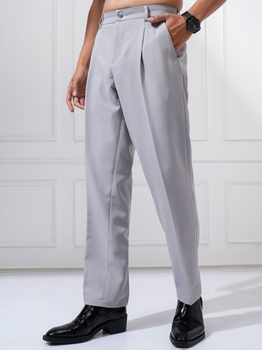HIGHLANDER Men Easy Wash Trousers
