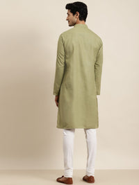Anug by SOJANYA Men Green Kurta