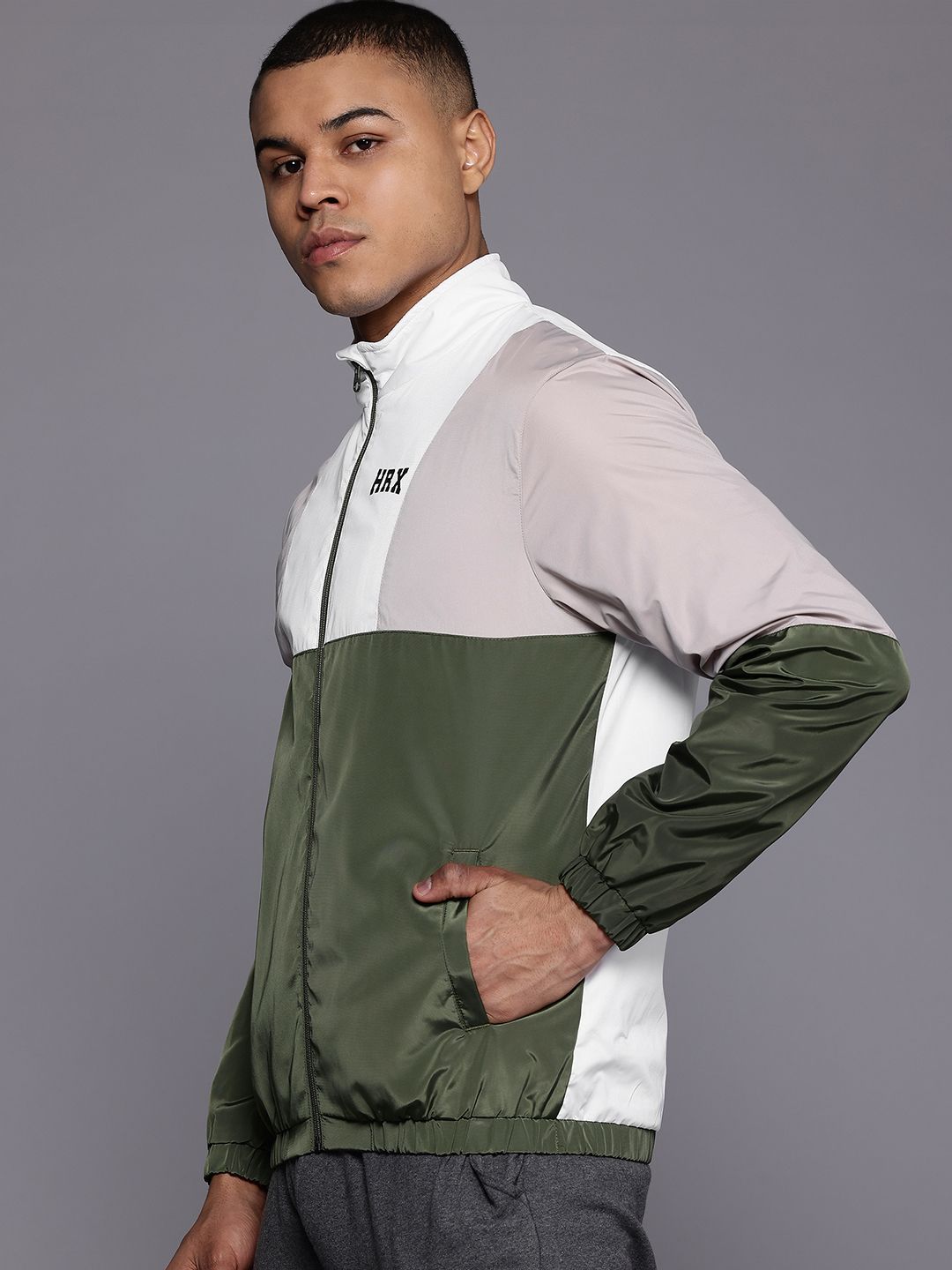 HRX by Hrithik Roshan Rapid-Dry Lifestyle Tailored Jacket