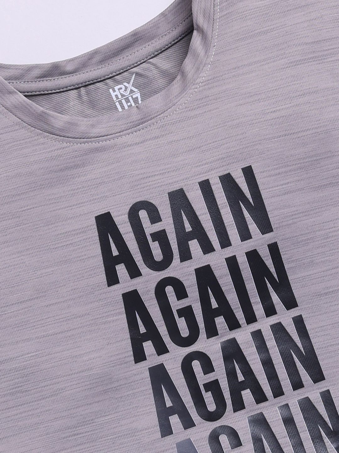 HRX by Hrithik Roshan Boys Typography Printed T-shirt