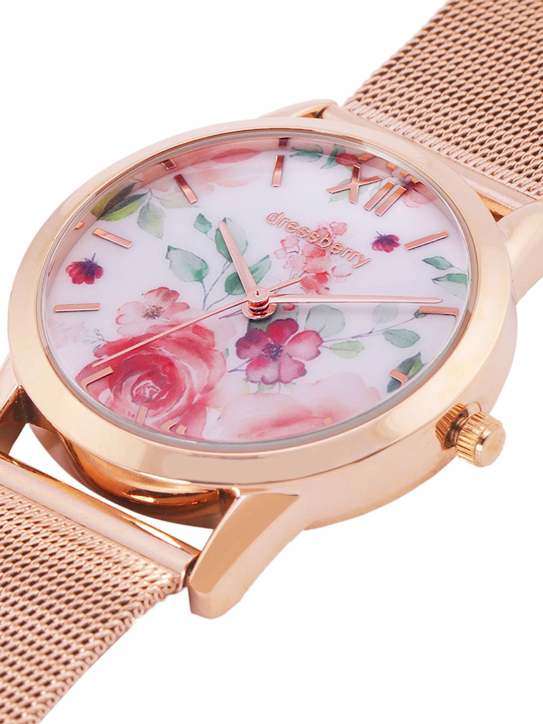 DressBerry Women White Analogue Watch MFB-PN-PF-DK2686