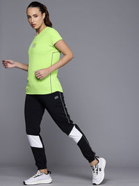 HRX by Hrithik Roshan Brand Logo Printed Rapid-Dry Anti-Microbial Finish Running T-shirt