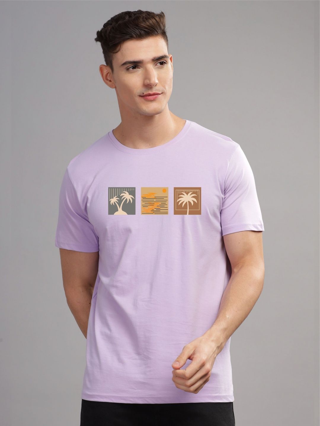 ADRO Men Printed T-shirt