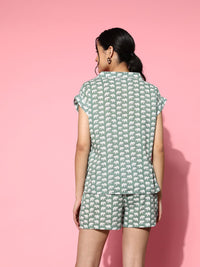 SANSKRUTIHOMES Printed Cotton Night suit