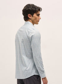 THE BEAR HOUSE Men Tailored Fit Opaque Printed Formal Shirt