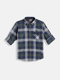 Monte Carlo Boys Checked Casual Smart Fit Shirt
