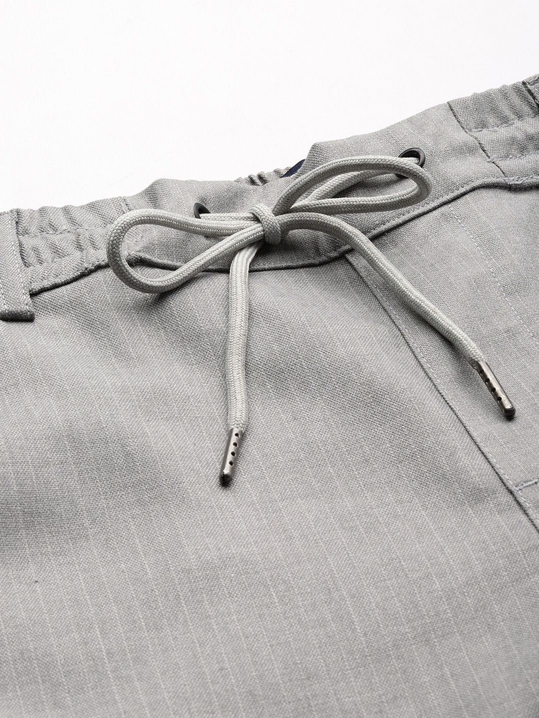 The Indian Garage Co Men Striped Trousers