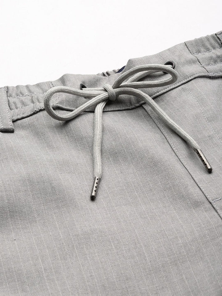 The Indian Garage Co Men Striped Trousers