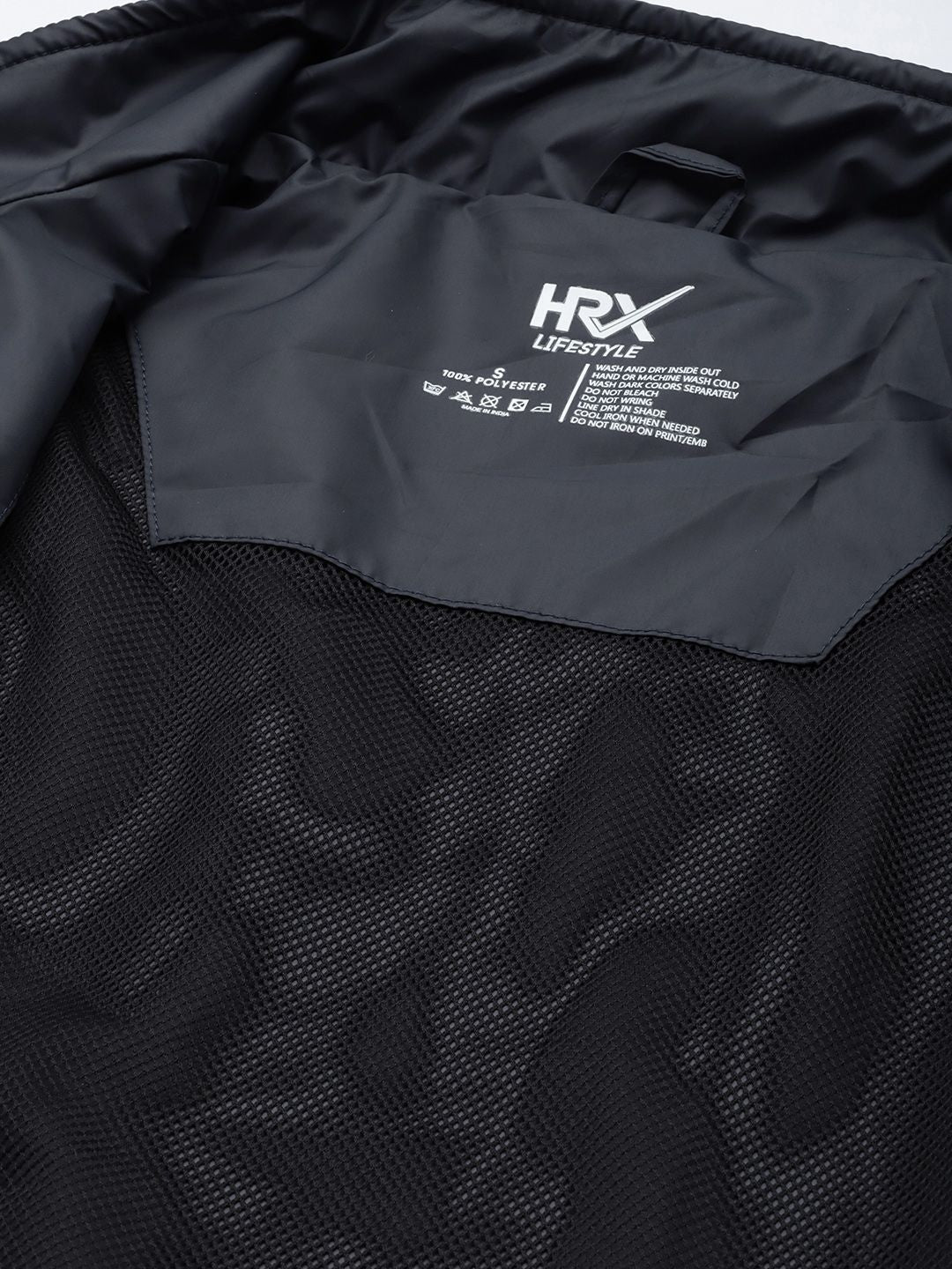 HRX by Hrithik Roshan Rapid Dry Antimicrobial Crop Bomber Jacket