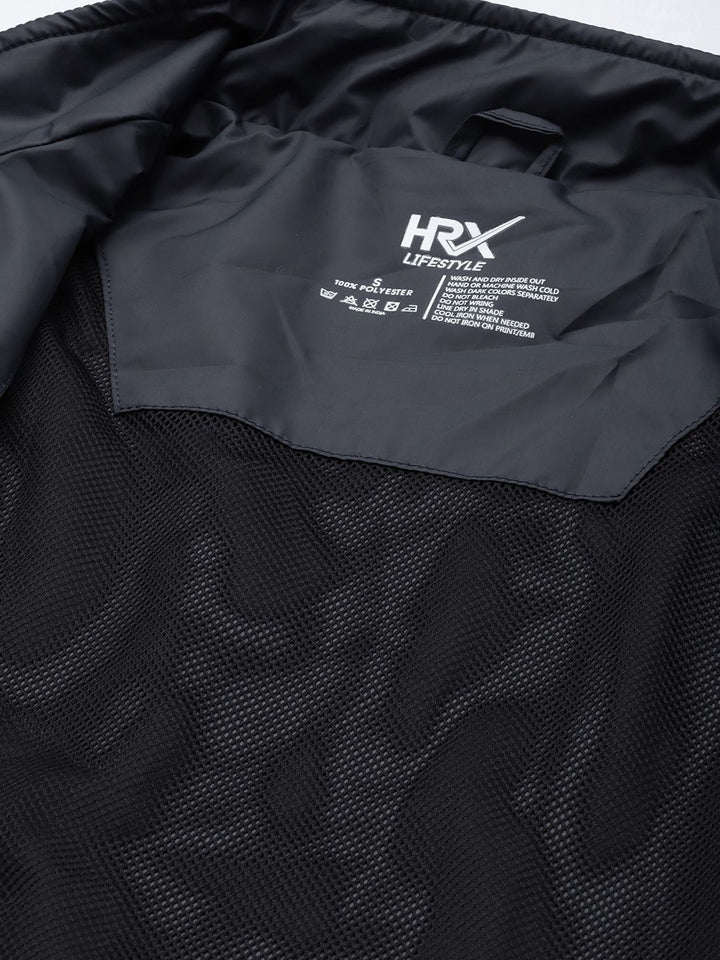 HRX by Hrithik Roshan Rapid Dry Antimicrobial Crop Bomber Jacket