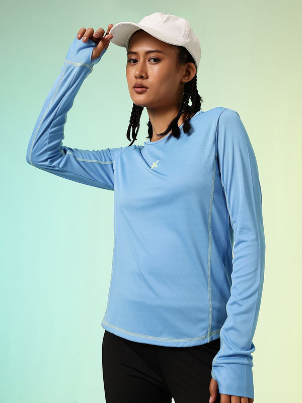 HRX by Hrithik Roshan New Era Story Contrast Stitch Rapid Dry Running T-shirt