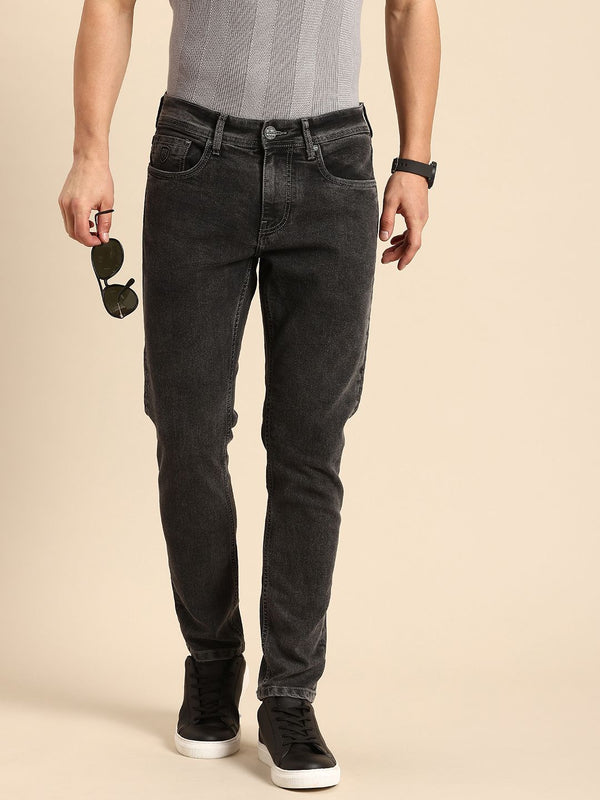 Being Human Men Heavy Fade Stretchable Jeans