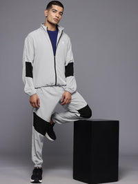 HRX by Hrithik Roshan Men Colourblock Rapid-Dry Lifestyle Tracksuit