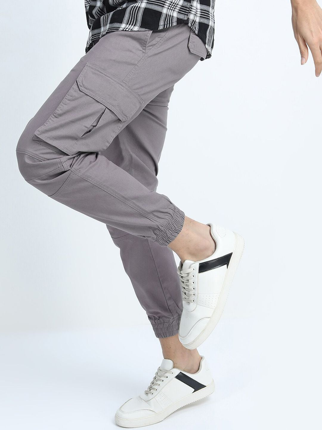 HIGHLANDER Men Regular Fit Cotton Joggers