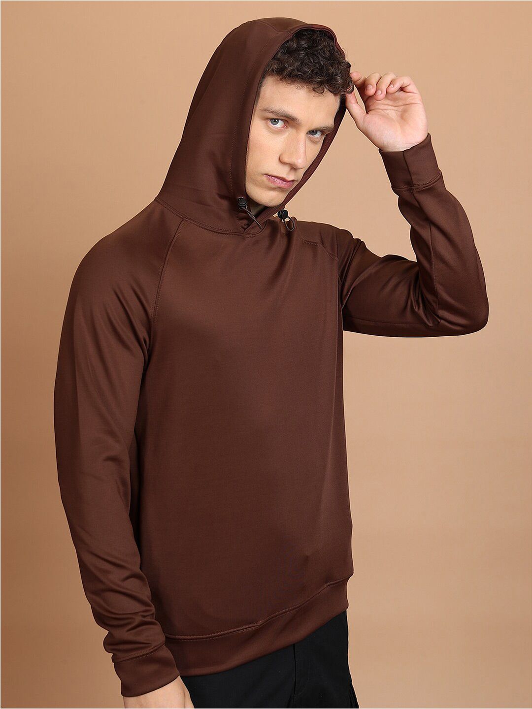 HIGHLANDER Hooded Raglan Sleeves Sweatshirt