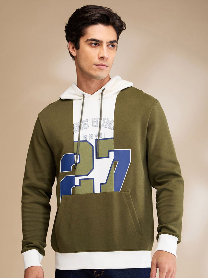 Being Human Men Hooded Pullover Sweatshirt