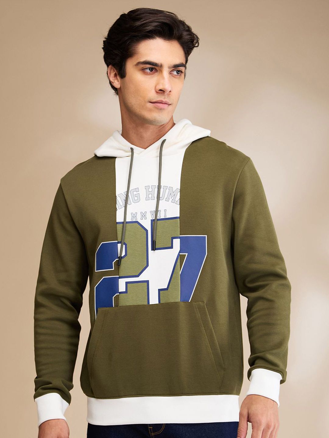 Being Human Men Hooded Pullover Sweatshirt