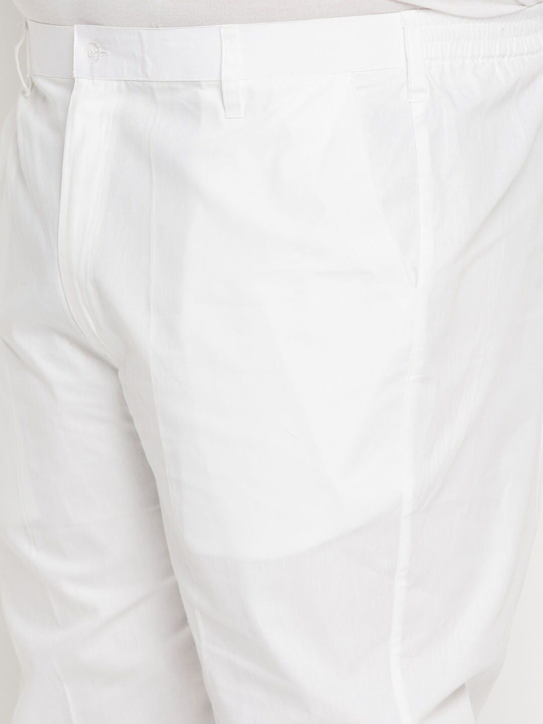 VASTRAMAY Men Plus Size Pure Cotton Mid-Rise Pyjama