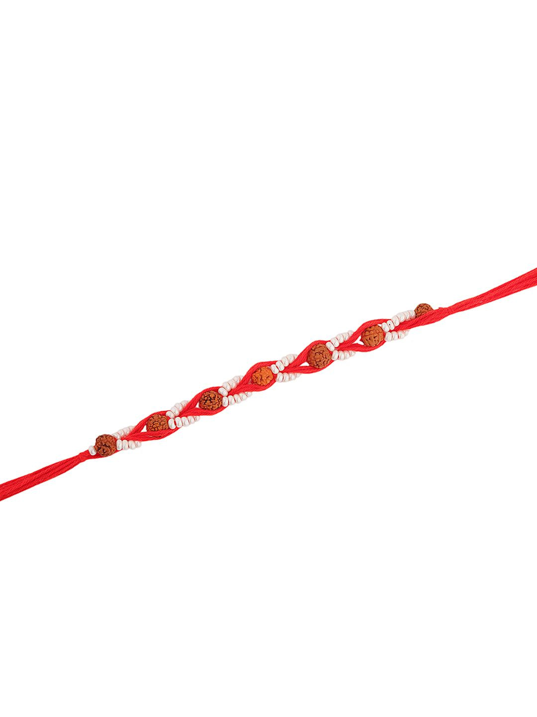 Voylla Spiritual Sacred Rudraksha Beaded Thread Rakhi