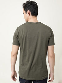 RARE RABBIT Men Rings-4 Slim Fit Solid Polo Collar T-Shirt