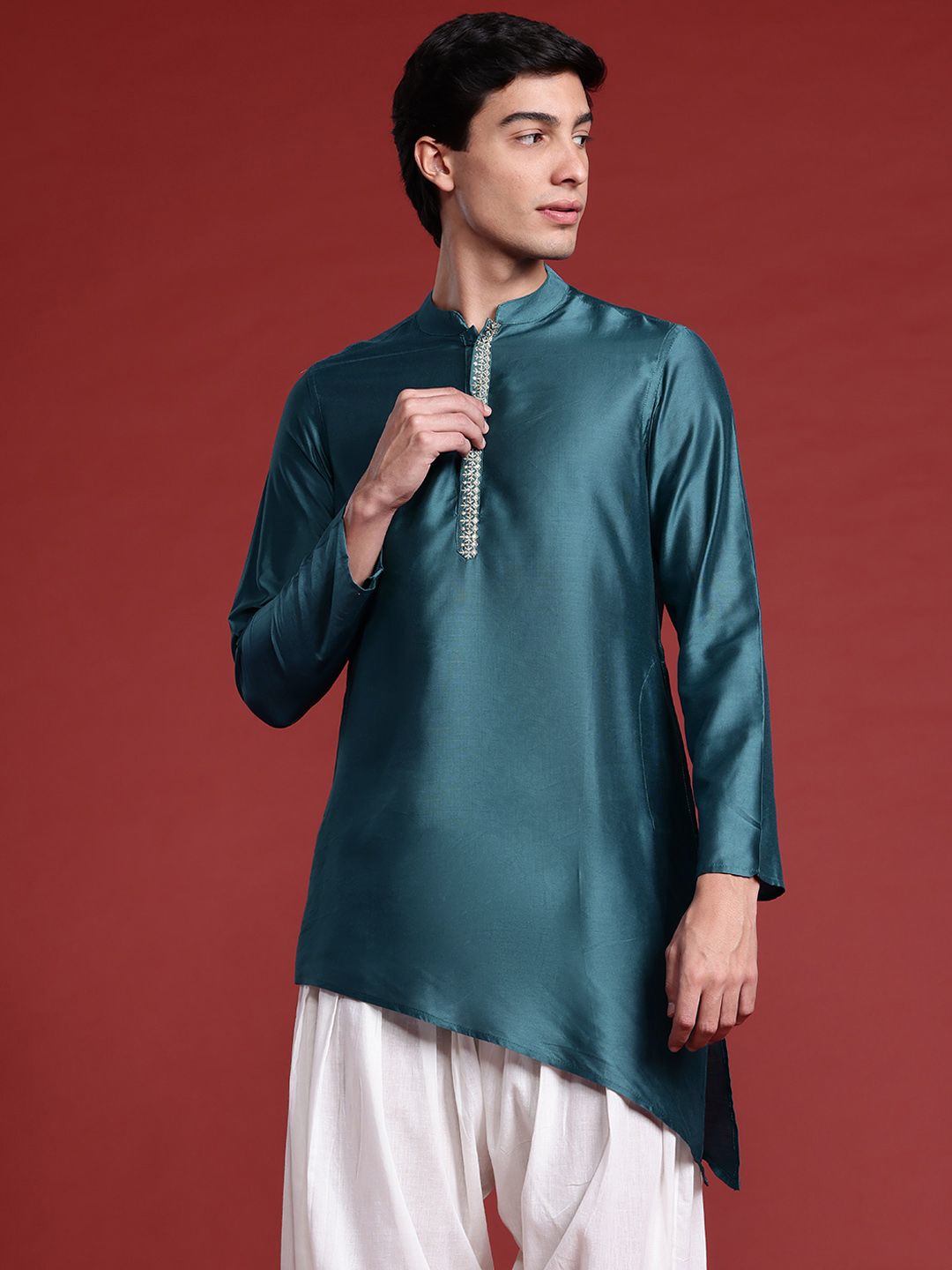 Anouk Thread Work Fusion Kurta