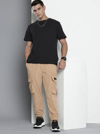The Indian Garage Co. Men Drop Crotch Loose Fit Corduroy Joggers