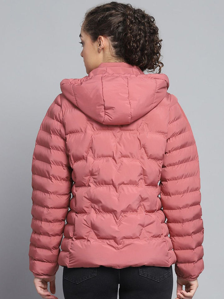 Monte Carlo Wanita Bergerak Jaket Puffer Ringan Kasual Solid