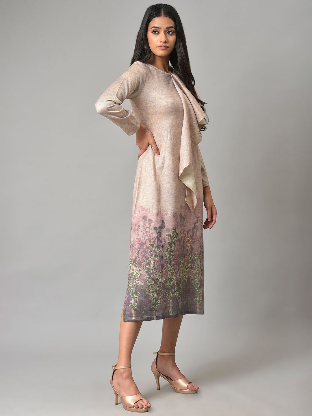W Midi Cotton Dress