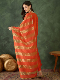 KALINI Women Embroidered A-Line Kurta Set