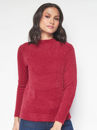 AND Round Neck Long Sleeves Top