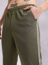 HRX by Hrithik Roshan Men Side Stripes Rapid-Dry Training Track Pants