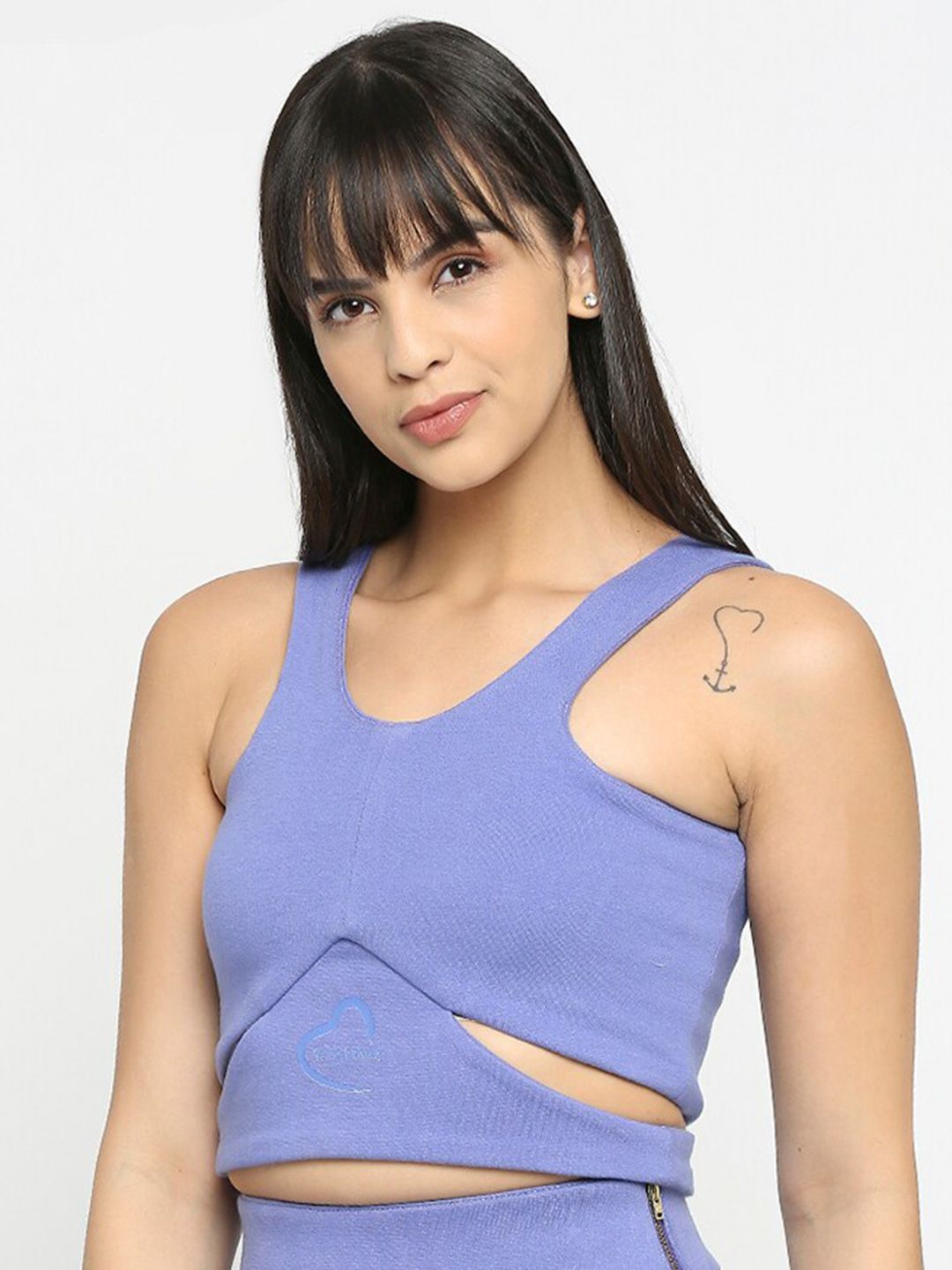 Being Human Cut Outs Detail Crop Top