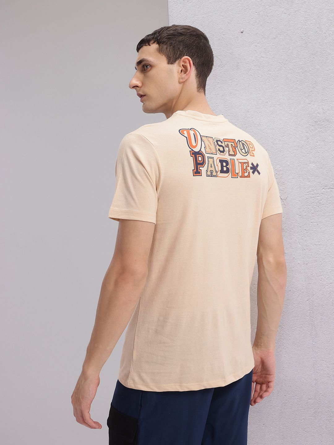 HRX by Hrithik Roshan Typography Printed T-shirt