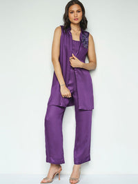 AND Shoulder Straps Top With Trousers & Jacket Co-Ords