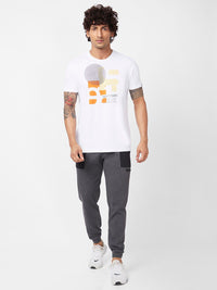 SPYKAR Graphic Printed Cotton T-shirt