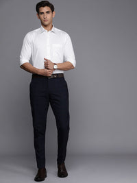 Raymond Pure Cotton Slim Fit Opaque Printed Formal Shirt