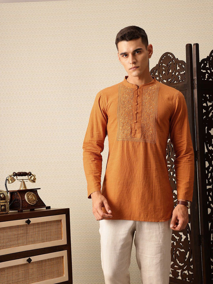 House of Pataudi Yoke Design Embroidered Jashn Kurta